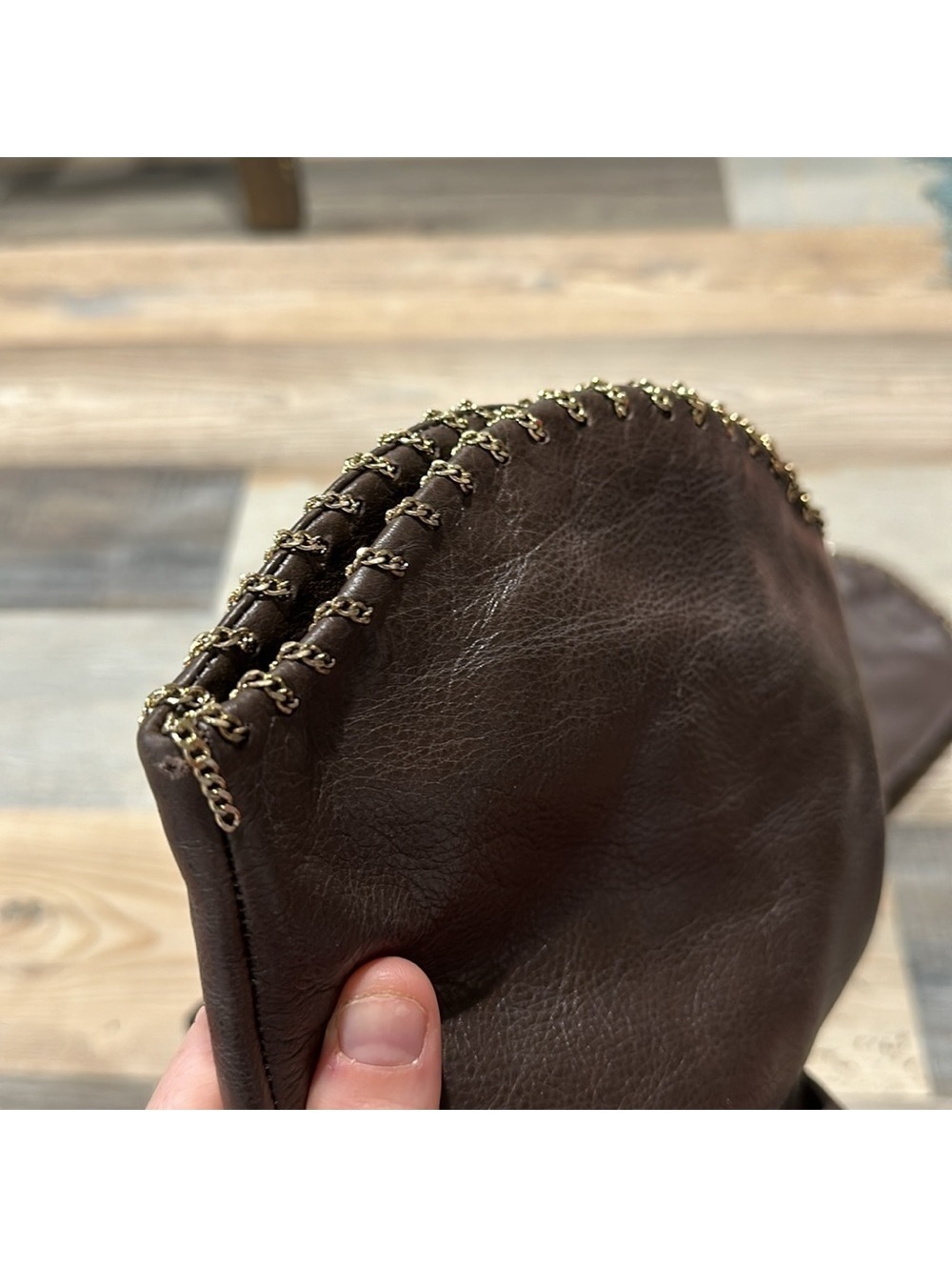 Schutz Vary Brown Leather Boot - Picture 5 of 5